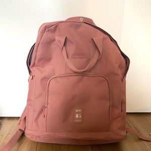 Pink backpack